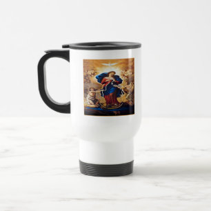 Our Lady Undoer of Knots Travel Mug