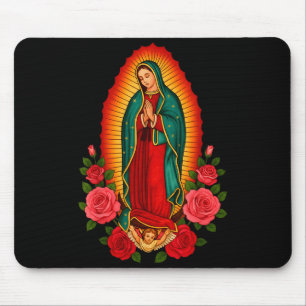 Our Lady Virgen De Guadalupe Saint Virgin Mary - C Mouse Mat
