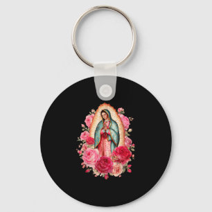 Our Lady Virgen De Guadalupe Saint Virgin Mary Nk  Key Ring