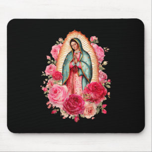 Our Lady Virgen De Guadalupe Saint Virgin Mary Nk Mouse Mat