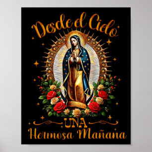 Our Lady Virgen De Guadalupe Saint Virgin Mary Nk  Poster