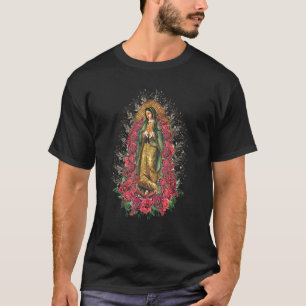 Our Lady Virgen De Guadalupe Virgin Mary Catholic  T-Shirt