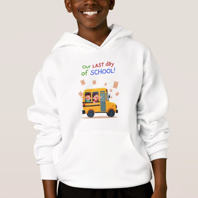 Our Last Day of School – Fun Kids Bus (Front)