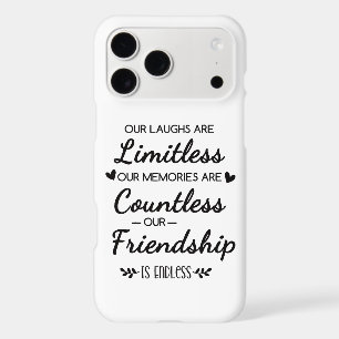Our Laughs Are Limitless Friendship Quote