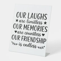 Our Laughs Are Limitless Friendship Quote