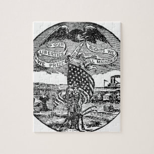 Our Liberties We Prize, Rights We Maintain Jigsaw Puzzle