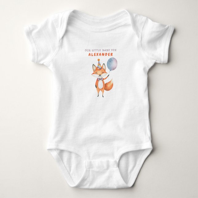 Our Little Baby Fox Bodysuit (Front)