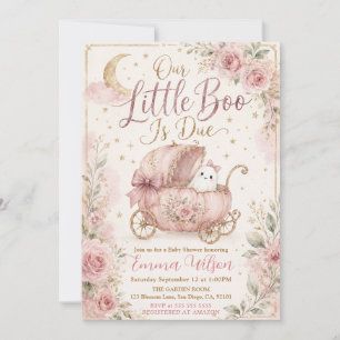 Our Little Boo Baby Shower Invitation