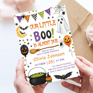 Our Little Boo Baby Shower Invitation