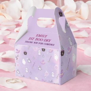 Our Little Boo Halloween 1st Birthday Favour Box