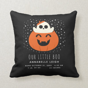 Our Little Boo Halloween Baby Nursery Cushion