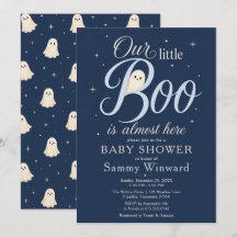 Our Little Boo Halloween Baby Shower