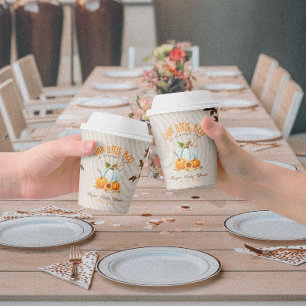 Our Little Boo Is Almost Due Baby Shower Paper Cup