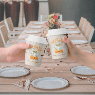 Our Little Boo Is Almost Due Baby Shower Paper Cup