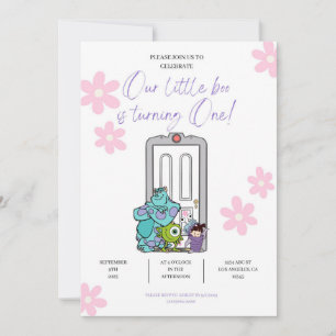 our little boo is turning one invitation