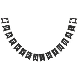 Our Little Boo is Turning Two Birthday Party Bunting