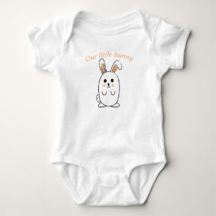 Our little bunny baby bodysuit