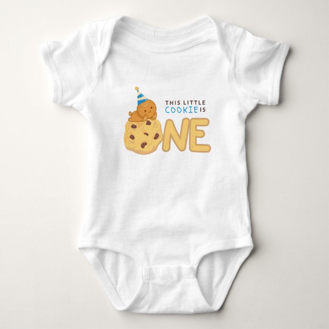 Our Little Cookie is One Baby Bodysuit (Front)