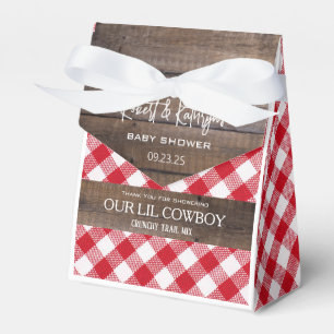 "Our Little Cowboy/Girl" Baby Shower  Favour Box