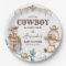 Our Little Cowboy Wild West Baby Shower