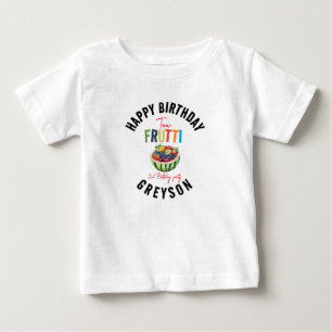 Our little cutie fruitt 2nd Birthday Party Baby T-Shirt