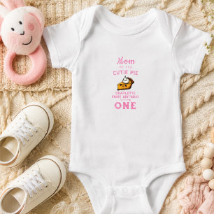 Our Little Cutie Pi Day 1st Birthday Baby Bodysuit
