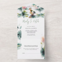 Our Little Duckling Watercolor Baby Shower