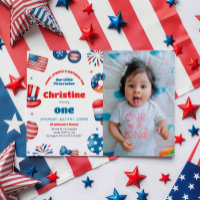 Our Little Firecracker Birthday Party Photo