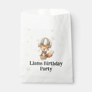 Our Little Fox Birthday Party Favor Bags