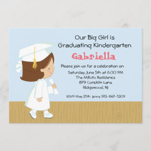 Our Little Girl's Graduation Invitation