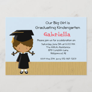 Our Little Girl's Graduation Invitation
