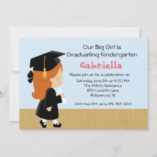 Our Little Girl's Graduation Invitation