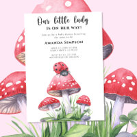 Our Little Lady Is On The Way Baby Shower