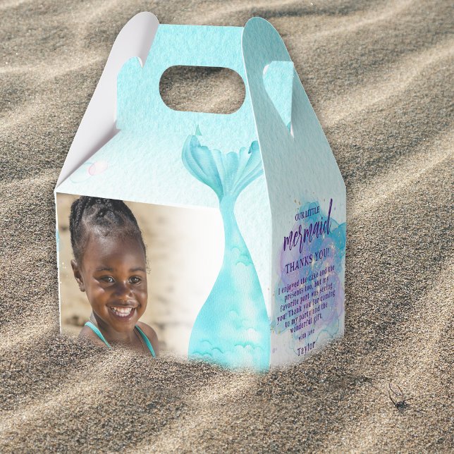 Our Little Mermaid Birthday Party Favour Box (Creator Uploaded)