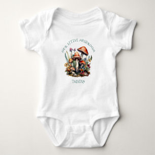 Our Little Mushroom Personalised Baby Bodysuit