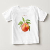 Our Little Peach Watercolor