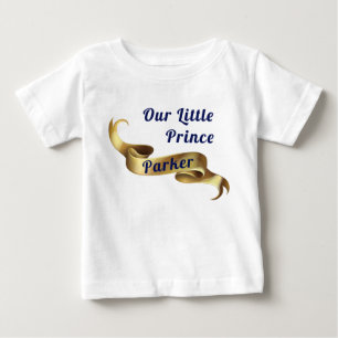 Our Little Prince Royal Personalised Baby T-Shirt