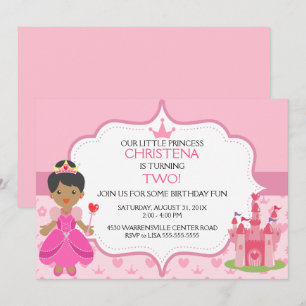 Our Little Princess Birthday Party Invitation (AA)