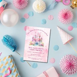 Our LIttle Princess is Turning One Birthday  Invitation