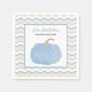 Our Little Pumpkin Birthday Party Napkins