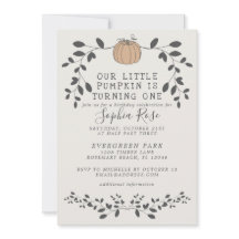 Our Little Pumpkin Is Turning One First Birthday