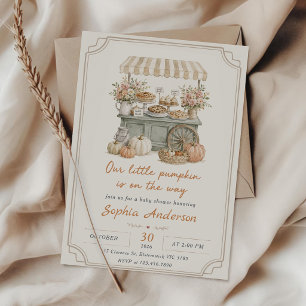 Our Little Pumpkin Sweet Treats Fall Baby Shower Invitation