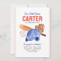 Our Little Rookie Helmet Bat Baseball Birthday