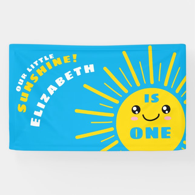 Our Little Sunshine Banner (Horizontal)