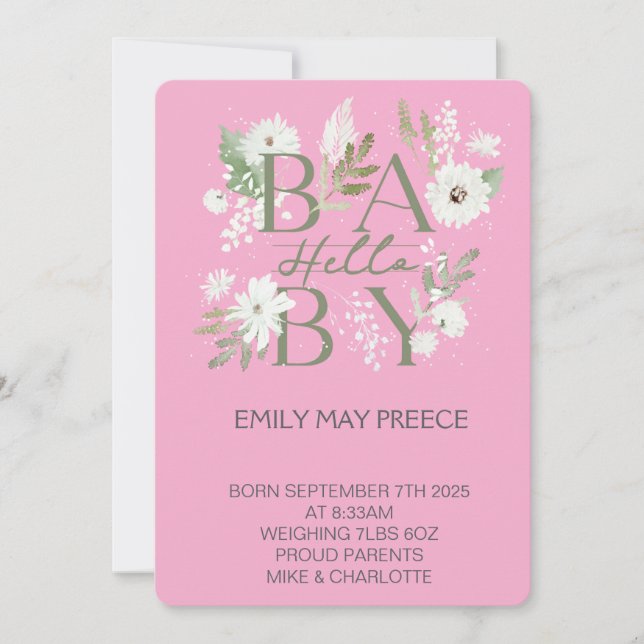 Our Little Sunshine’s Birthday Bash Invitation (Front)