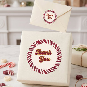Our Little Sweetheart   Candy Cane   Thank You Classic Round Sticker