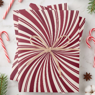 Our little sweetheart Candy Cane Wrapping Paper Sheet