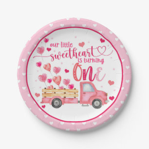 Our Little Sweetheart is Turning One Plate