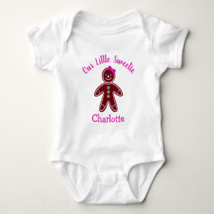 Our Little Sweetie Gingerbread Christmas Baby Bodysuit