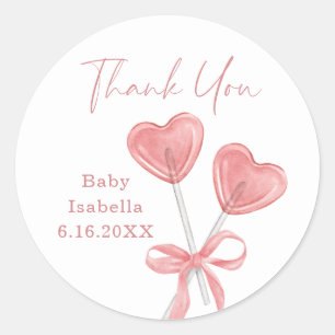 Our Little Sweetie Valentine Baby Shower Stickers